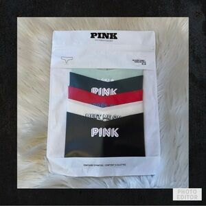 PINK Victoria’s Secret No Show Thong Panties - NWT - Size Medium